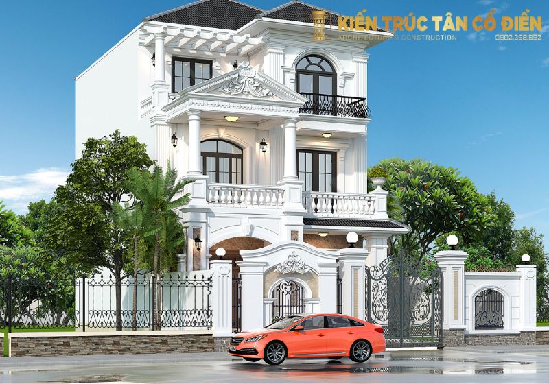 Các mẫu biệt thự tân cổ điển 3 tầng đẹp nhất hiện nay không chỉ chinh phục người xem bằng vẻ ngoài sang trọng, đẳng cấp mà còn tạo nên không gian sống lý tưởng với công năng hoàn hảo và bố cục hài hòa.