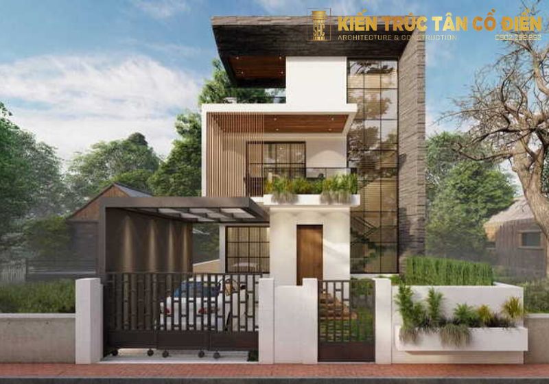 Mẫu nhà phố 5x20m tối ưu công năng sử dụng đang trở thành lựa chọn hàng đầu của các gia đình tại đô thị hiện nay.
