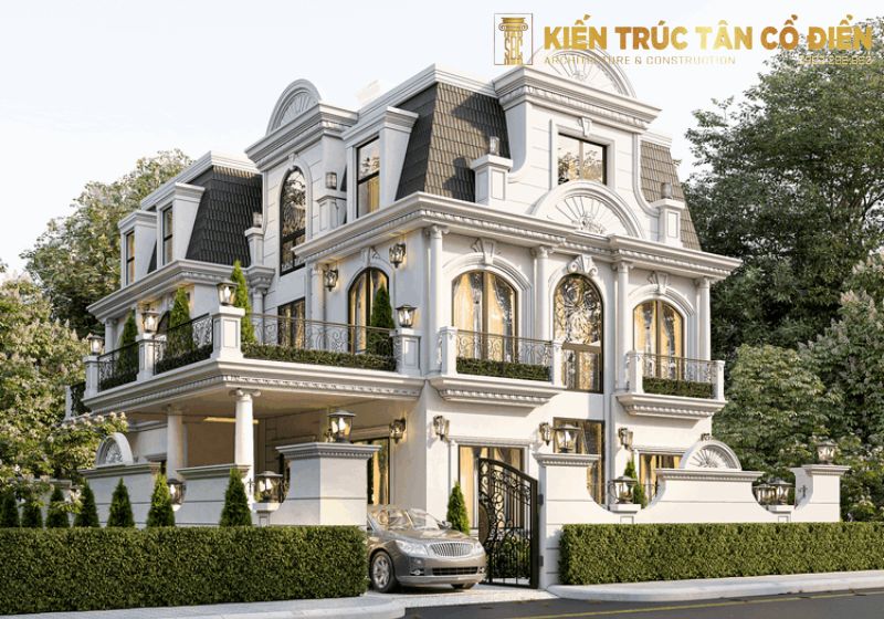 Nếu bạn đang tìm kiếm đối tác thiết kế uy tín, Kiến Trúc Tân Cổ Điển - SHC Design là sự lựa chọn lý tưởng. Với hàng trăm dự án thực tế trên toàn quốc, SHC Design luôn đặt yếu tố thẩm mỹ – công năng – cá nhân hóa lên hàng đầu.