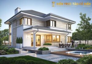 Thiết kế biệt thự mini 2 tầng cho gia đình trẻ là sự lựa chọn thông minh, dung hòa giữa công năng, thẩm mỹ và chi phí.