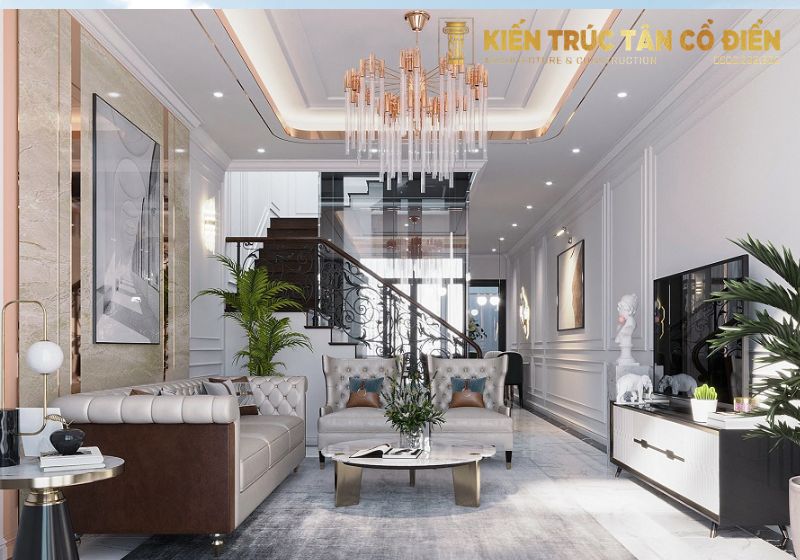 Để sở hữu mẫu nội thất chuẩn đẹp và thi công chất lượng, đừng ngần ngại liên hệ Kiến Trúc Tân Cổ Điển - SHC Design để được tư vấn chi tiết.