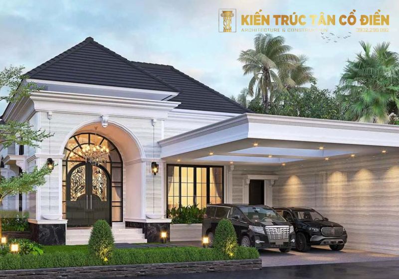 Hãy để Kiến Trúc Tân Cổ Điển - SHC Design đồng hành cùng bạn từ khâu thiết kế đến thi công.