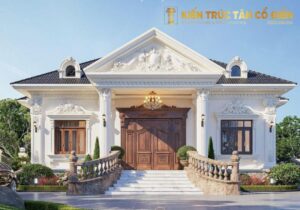 Nếu bạn muốn sở hữu một căn nhà mang phong cách tân cổ điển 1 tầng ấn tượng, hãy để Kiến Trúc Tân Cổ Điển - SHC Design đồng hành cùng bạn từ ý tưởng đến thực tế.