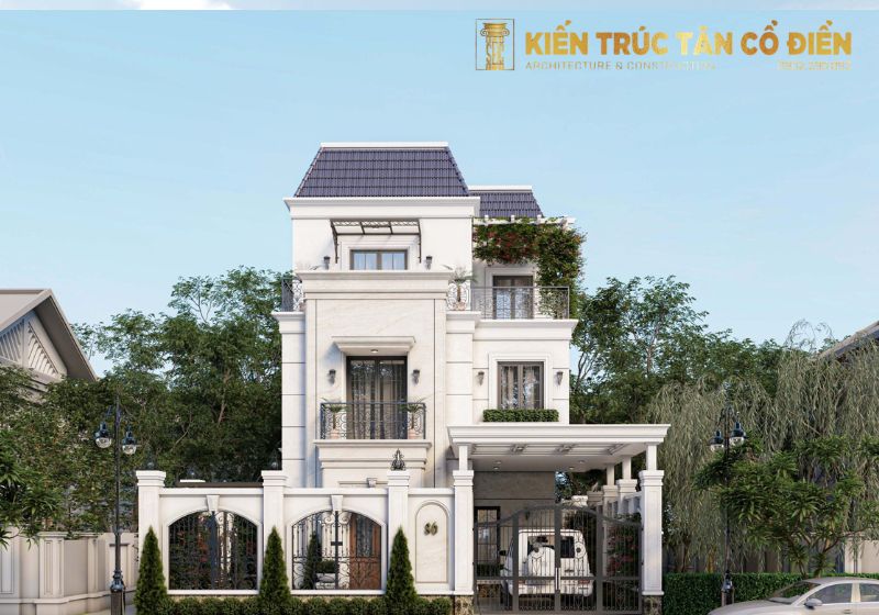 Thiết kế nhà vườn tân cổ điển phù hợp khí hậu Việt Nam luôn là lựa chọn được nhiều gia chủ ưu ái nhờ sự kết hợp hoàn hảo giữa tính thẩm mỹ sang trọng và khả năng thích ứng linh hoạt với điều kiện môi trường nhiệt đới gió mùa.