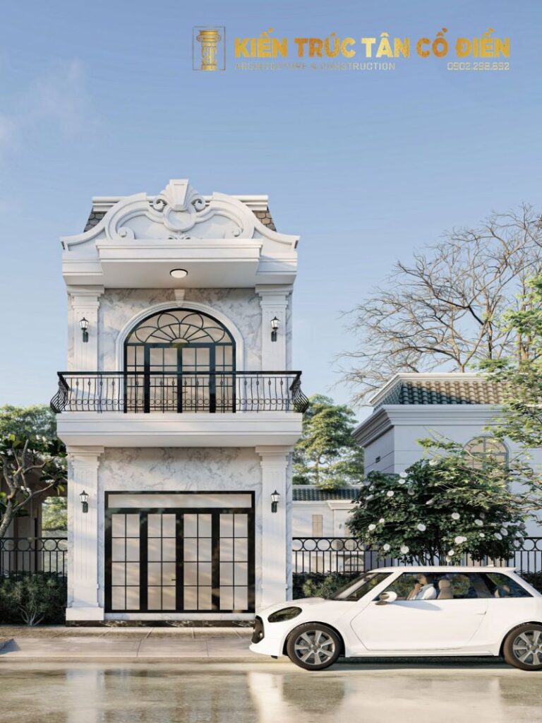 Các mẫu nhà phố 2 tầng tân cổ điển đẹp đang trở thành xu hướng lựa chọn hàng đầu