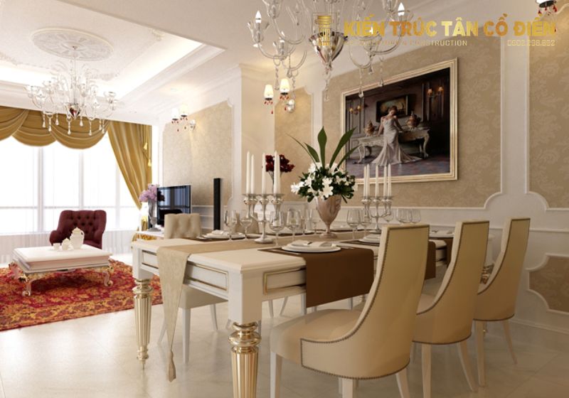Phong cách cổ điển và tân cổ điển luôn được xem là chuẩn mực của sự sang trọng trong kiến trúc và nội thất.