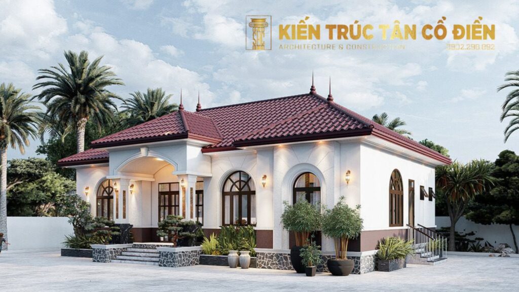Mẫu biệt thự vườn cổ điển đẹp, thanh lịch không chỉ là nơi an cư mà còn là biểu tượng khẳng định đẳng cấp của gia chủ.