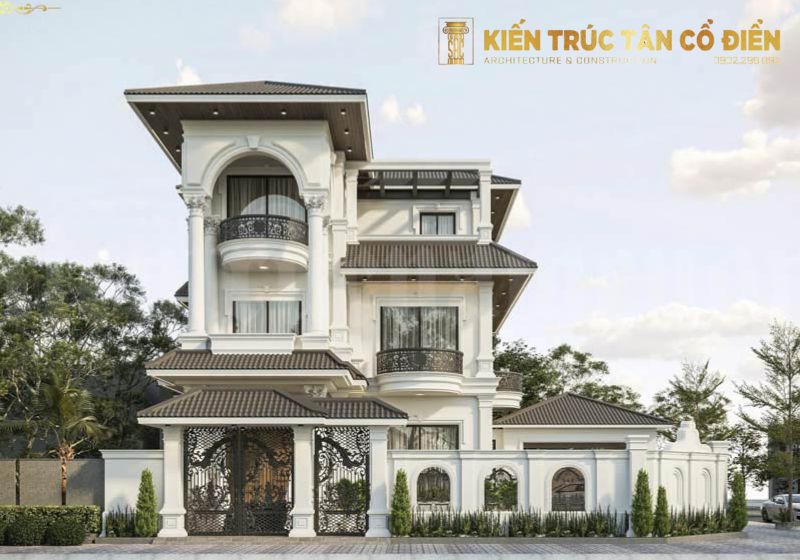 Xu hướng kiến trúc năm 2025, giá thiết kế biệt thự tân cổ điển trở thành một trong những chủ đề được nhiều gia chủ quan tâm.