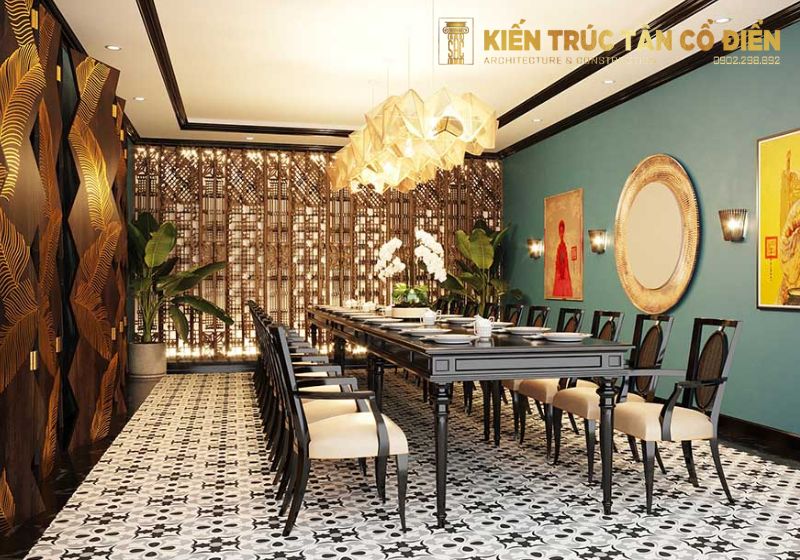 Với sự kết hợp giữa nét đẹp cổ điển sang trọng và sự tinh giản của hiện đại