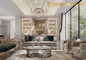 Nếu bạn sở hữu biệt thự rộng lớn, ngân sách dồi dào, yêu thích sự nguy nga tráng lệ → phong cách cổ điển sẽ là lựa chọn hoàn hảo