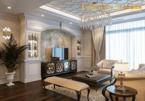 Nếu bạn đang tìm kiếm một đơn vị thiết kế nội thất phòng khách biệt thự tân cổ điển chuyên nghiệp, Kiến Trúc Tân Cổ Điển - SHC Design là gợi ý hàng đầu.