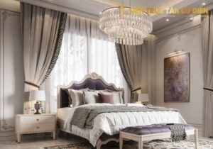 Nếu bạn muốn sở hữu một nội thất phòng ngủ tân cổ điển màu trắng chuẩn đẹp, sang trọng, Kiến Trúc Tân Cổ Điển - SHC Design là lựa chọn hoàn hảo