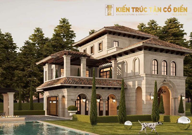 Trong lĩnh vực kiến trúc cao cấp, thiết kế biệt thự cổ điển đẹp, đậm chất châu Âu luôn được xem là chuẩn mực