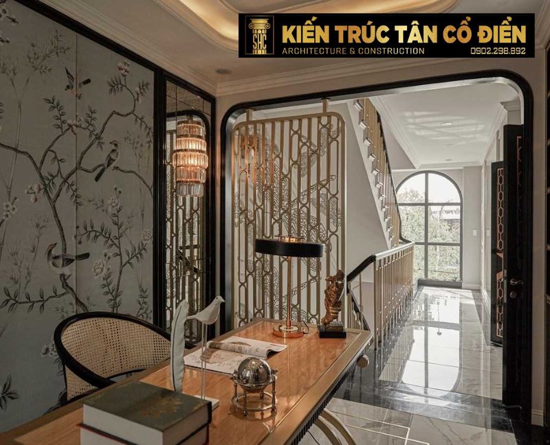 Ánh sáng trong không gian Indochine không chỉ là yếu tố chiếu sáng mà còn là “linh hồn” giúp tôn vinh từng chi tiết nội thất