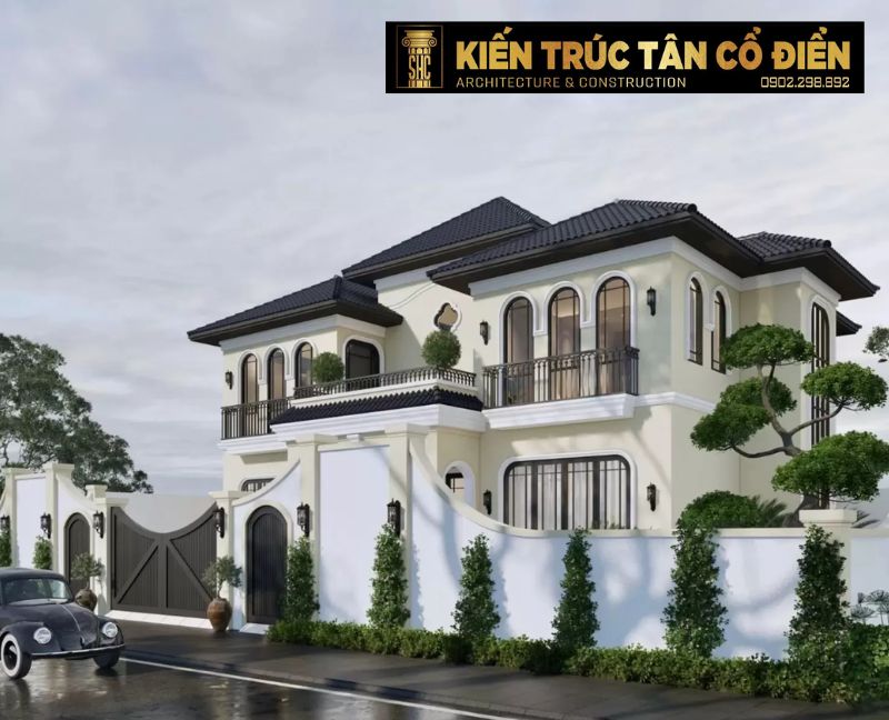 SHC Design có thể kết hợp cả hai phong cách, tạo ra kiến trúc Tân cổ điển pha Indochine – sang trọng, mang bản sắc Á Đông