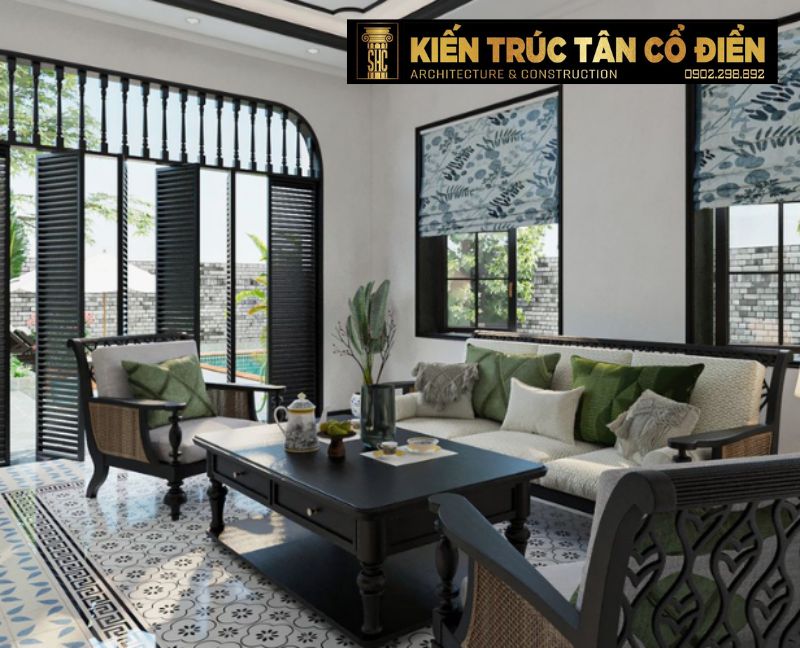 Những gam màu đặc trưng của phong cách Indochine mang đậm hơi thở Đông Dương cổ điển