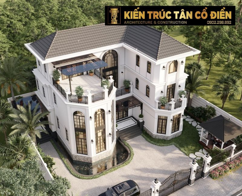 Xu hướng thiết kế biệt thự Indochine 2025 đang trở thành lựa chọn hàng đầu cho những gia chủ yêu thích vẻ đẹp hoài cổ