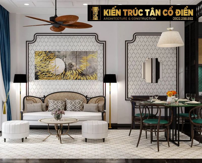 Những gam màu đặc trưng của phong cách Indochine chính là linh hồn tạo nên vẻ đẹp hoài cổ và thanh lịch