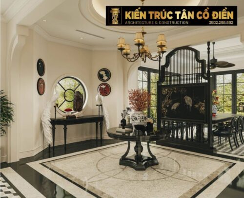 Kiến Trúc Tân Cổ Điển - SHC Design đồng hành cùng bạn, mang đến không gian sống vừa đậm chất Đông Dương, vừa hiện đại và tiện nghi.