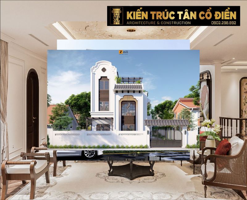 Kiến Trúc Tân Cổ Điển - SHC Design giúp bạn kiến tạo nên một “tác phẩm sống” mang tinh thần Đông Dương đương đại.