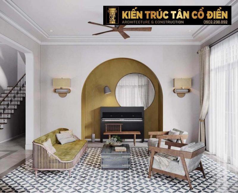 Kiến Trúc Tân Cổ Điển - SHC Design đồng hành cùng bạn trong hành trình kiến tạo tổ ấm đậm hồn Việt.