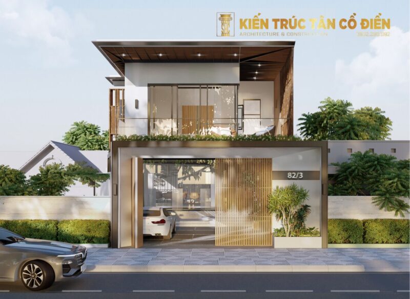 Kiến Trúc Tân Cổ Điển - SHC Design là đơn vị chuyên thiết kế biệt thự gắn liền với hồ sơ xin phép xây dựng