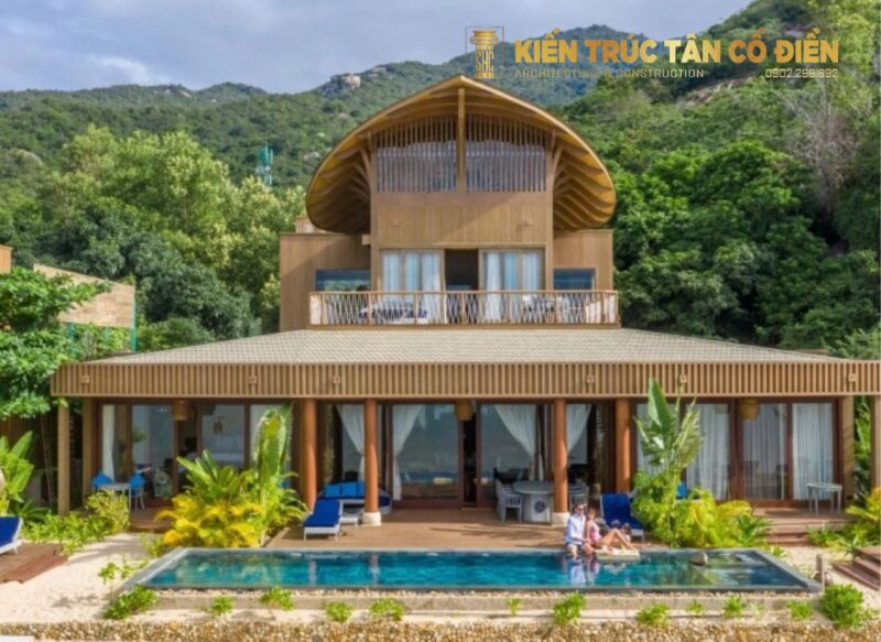 Kiến Trúc Tân Cổ Điển - SHC Design là đơn vị có kinh nghiệm thiết kế biệt thự biển và công trình nghỉ dưỡng