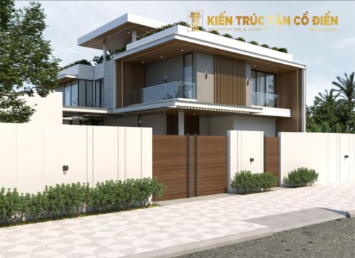 Kiến Trúc Tân Cổ Điển - SHC Design là đơn vị có kinh nghiệm thiết kế biệt thự tại các khu đô thị lớn