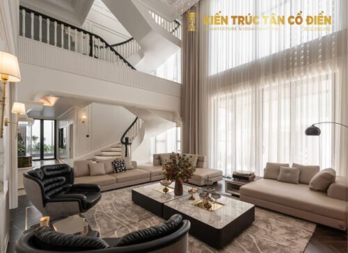THIẾT KẾ NỘI THẤT BIỆT THỰ 3 TẦNG SANG TRỌNG là sự đầu tư xứng tầm cho không gian sống cao cấp