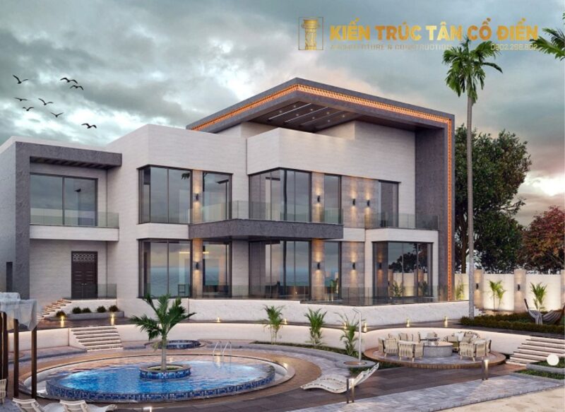 Kiến Trúc Tân Cổ Điển - SHC Design là đơn vị chuyên thiết kế biệt thự biển đa phong cách