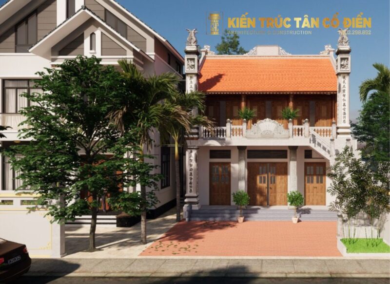 Kiến Trúc Tân Cổ Điển - SHC Design là đơn vị chuyên thiết kế biệt thự vườn, công trình nhà thờ họ