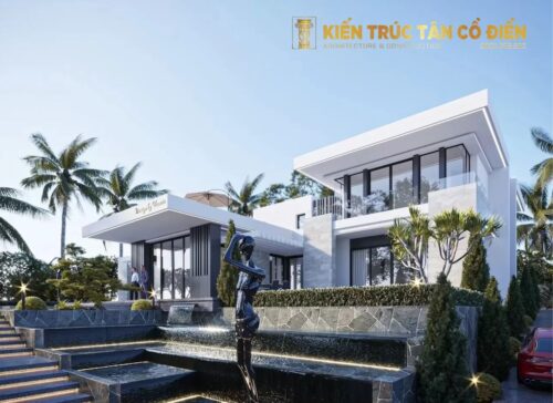 Kiến Trúc Tân Cổ Điển - SHC Design là đơn vị chuyên thiết kế biệt thự biển cao cấp
