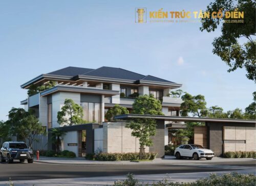 Kiến Trúc Tân Cổ Điển - SHC Design là đơn vị chuyên thiết kế biệt thự cao cấp