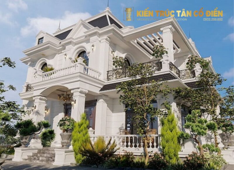 Biệt thự vườn tân cổ điển không chỉ là không gian sống mà còn là tài sản có giá trị cao