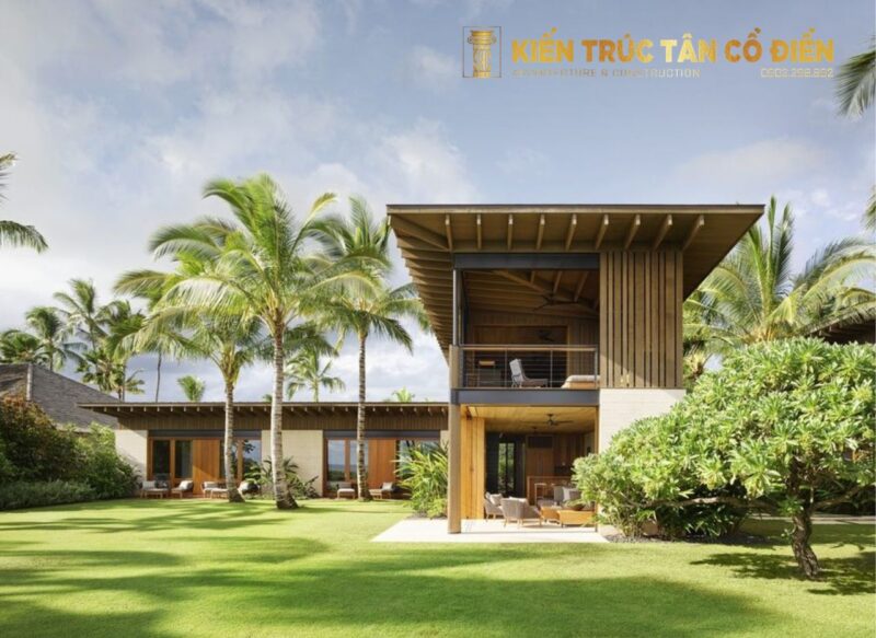 Kiến Trúc Tân Cổ Điển - SHC Design là đơn vị chuyên thiết kế biệt thự biển chú trọng giải pháp khí hậu