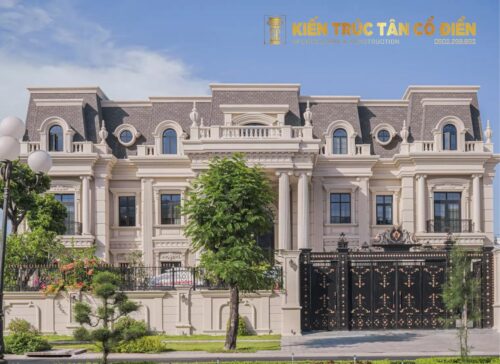 Kiến Trúc Tân Cổ Điển - SHC Design là đơn vị chuyên thiết kế biệt thự cao cấp