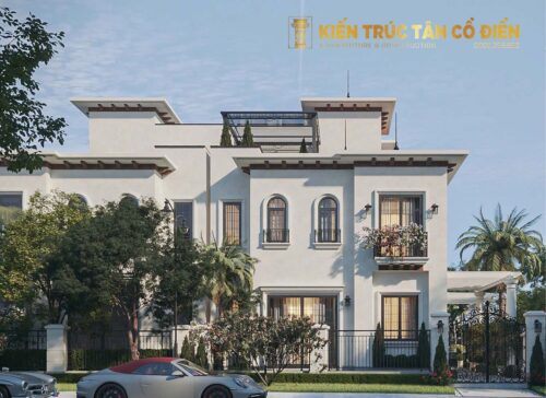 Mẫu biệt thự biển phong cách Địa Trung Hải là sự kết hợp hoàn hảo giữa kiến trúc lãng mạn