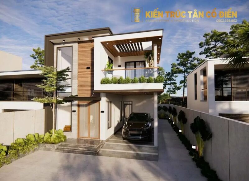 Kiến Trúc Tân Cổ Điển - SHC Design là đơn vị chuyên thiết kế biệt thự dựa trên điều kiện sử dụng thực tế