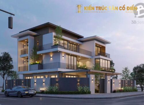 Kiến Trúc Tân Cổ Điển - SHC Design là đơn vị chuyên thiết kế biệt thự cho gia đình đa thế hệ