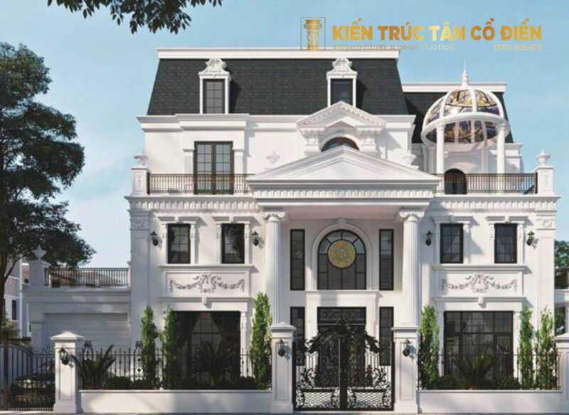 Kiến Trúc Tân Cổ Điển - SHC Design là đơn vị chuyên thiết kế biệt thự cao cấp