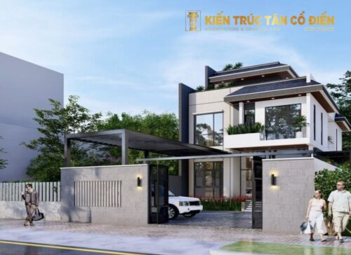 Kiến Trúc Tân Cổ Điển - SHC Design là đơn vị chuyên thiết kế biệt thự cao cấ