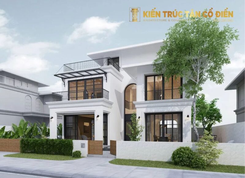 Kiến Trúc Tân Cổ Điển - SHC Design là đơn vị chuyên thiết kế biệt thự vườn cao cấp