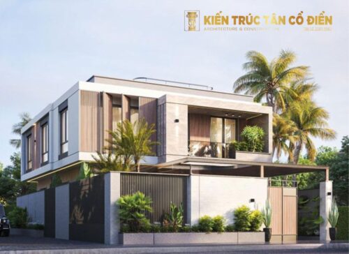 Chi phí xây biệt thự 2 tầng không chỉ phụ thuộc diện tích sàn, mà còn bị chi phối mạnh bởi phong cách kiến trú