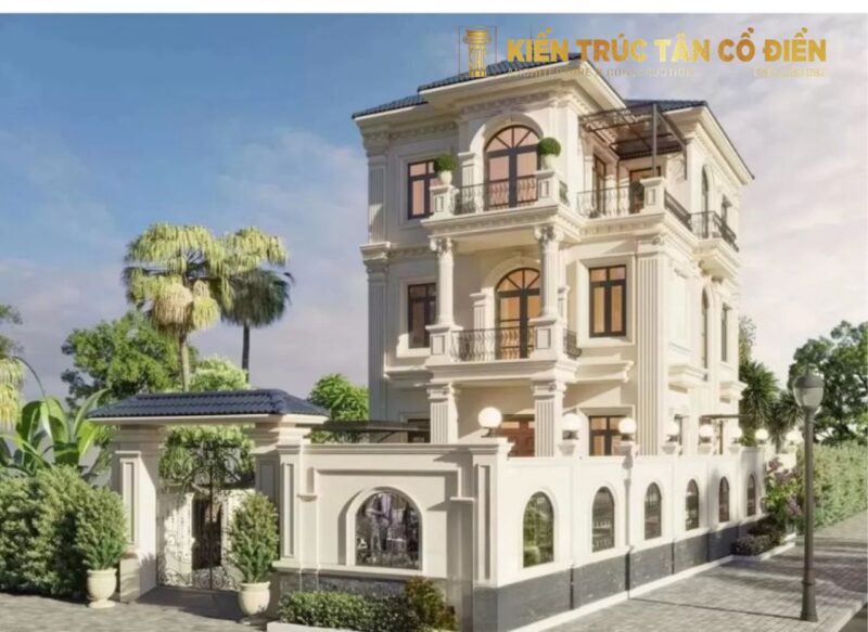 Kiến Trúc Tân Cổ Điển - SHC Design áp dụng quy trình thiết kế – thi công – dự toán chặt chẽ