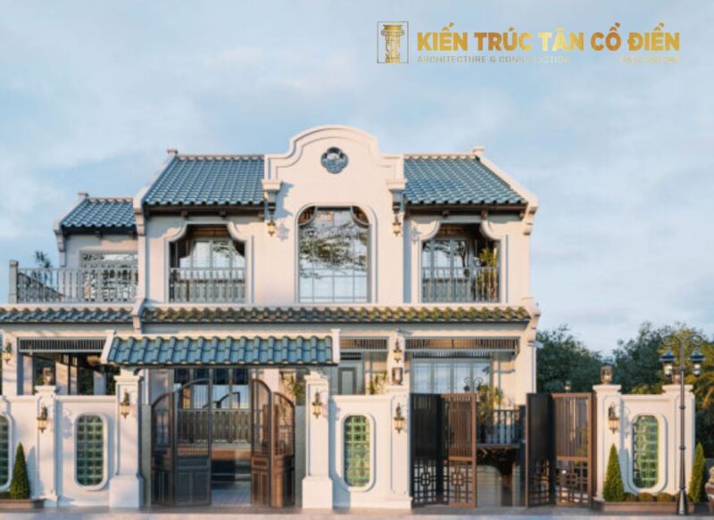 Một công trình biệt thự được thiết kế chuẩn phong thủy cần đảm bảo sự hài hòa giữa thiên – địa – nhân