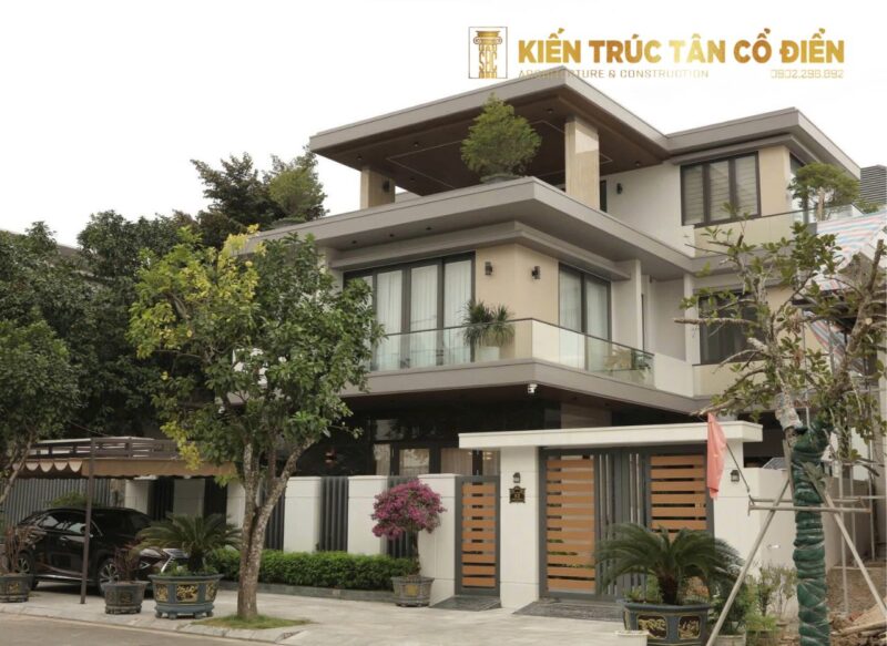 Kiến Trúc Tân Cổ Điển - SHC Design là đơn vị chuyên thiết kế và triển khai biệt thự trọn gói