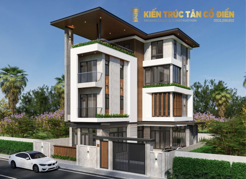 Kiến Trúc Tân Cổ Điển - SHC Design là đơn vị chuyên thiết kế biệt thự đa phong cách, từ hiện đại đến tân cổ điển