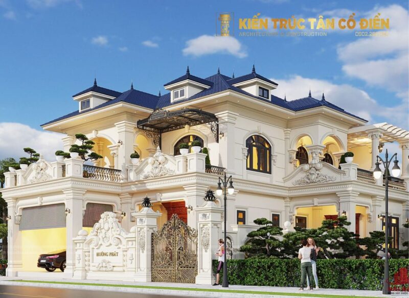 Kiến Trúc Tân Cổ Điển - SHC Design luôn tiếp cận phong thủy theo hướng thực tế – linh hoạt – bền vững