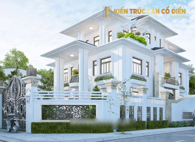 Kiến Trúc Tân Cổ Điển - SHC Design là đơn vị có kinh nghiệm thiết kế biệt thự gắn liền với tư vấn pháp lý xây dựng