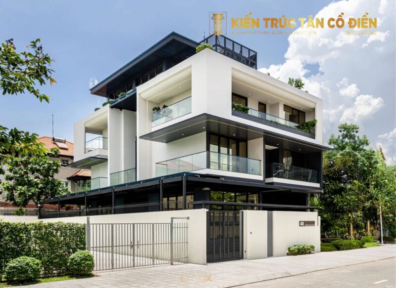 Kiến Trúc Tân Cổ Điển - SHC Design là đơn vị chuyên thiết kế biệt thự theo yêu cầu riêng